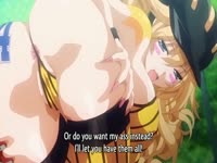 Big ass anime chick teases an old cock